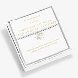 Beautifully Boxed A Little 'Shoot For The Moon Land Amongst The Stars' Bracelet