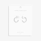 Statement Textured Hoop Earrings