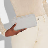 Cleo Purse, Cool Grey