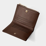 Nala Fold Out Purse, Brown
