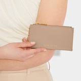 Fay Coin Purse & Card Holder, Soft Tan