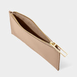 Fay Coin Purse & Card Holder, Soft Tan