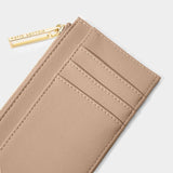 Fay Coin Purse & Card Holder, Soft Tan