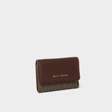 Signature Purse, Chocolate