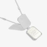 My Moments Lockets 'Follow Your Dreams' Silver Necklace