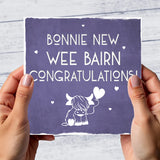 Bonnie New Wee Bairn...Congratulations