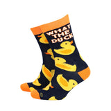 What The Duck - Men's Bamboo Novelty Socks