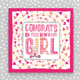 Scottish - Baby Girl Greeting Card