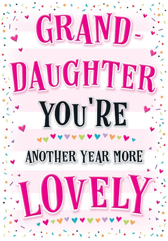 Granddaughter You’re Another Year More Lovely