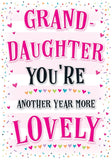 Granddaughter You’re Another Year More Lovely