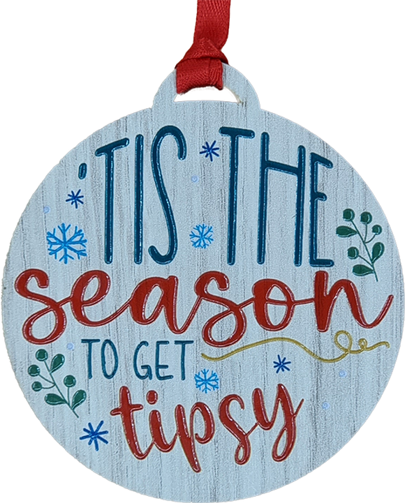 Christmas Hanger, Tis The Season To Get Tipsy