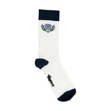 Triptoes Thistle Bamboo Ankle Socks - White. UK Size 4-7