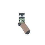 Aran Traditions X Triptoes Sheep Ankle Socks UK Size 4-7 - Mushroom