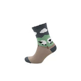 Aran Traditions X Triptoes Sheep Ankle Socks UK Size 4-7 - Mushroom