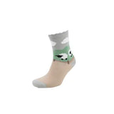 Aran Traditions X Triptoes Sheep Ankle Socks UK Size 4-7 - Oatmeal