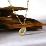 Flower Pendant Necklace