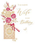 To My Wonderful Wife On Your Birthday