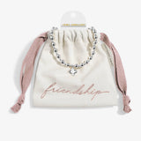 Words To Treasure 'Forever Friendship' Bracelet In Silver Plating