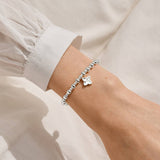Words To Treasure 'Forever Friendship' Bracelet In Silver Plating
