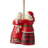 Highland Glen Mr & Mrs Claus Hanging Ornament