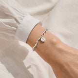 Words To Treasure 'Family' Bracelet In Silver Plating