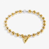 Words To Treasure 'Follow Your Heart' Bracelet In Silver and Gold Plating