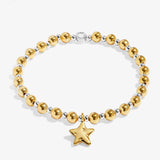 Words To Treasure 'Dream Big' Bracelet In Silver and Gold Plating