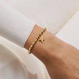 Words To Treasure 'Dream Big' Bracelet In Silver and Gold Plating