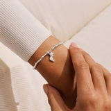 Christmas A Little 'Secret Santa' Bracelet In Silver Plating