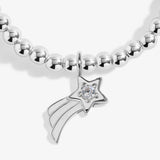 Christmas A Little 'Secret Santa' Bracelet In Silver Plating