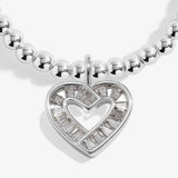 Christmas A Little 'Merry Christmas' Bracelet In Silver Plating