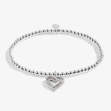 Christmas A Little 'Merry Christmas' Bracelet In Silver Plating