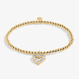 Christmas A Little 'Merry Christmas' Bracelet In Gold Plating