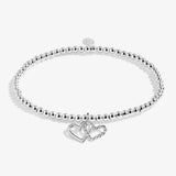 Christmas A Little 'Merry Christmas Fabulous Friend' Bracelet In Silver Plating