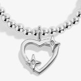 Christmas A Little 'Merry Christmas Super Sister' Bracelet In Silver Plating