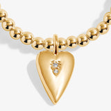 Christmas A Little 'Merry Christmas Wonderful Mum' Bracelet In Gold Plating
