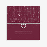 Christmas A Little 'Merry Christmas Fabulous Friend' Bracelet