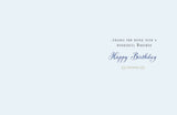 To A Very Special Brother