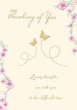 Thinking Of You, Loving Thoughts Are With You At This Difficult Time