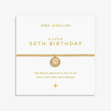 A Little 50th Birthday Gold Plated
