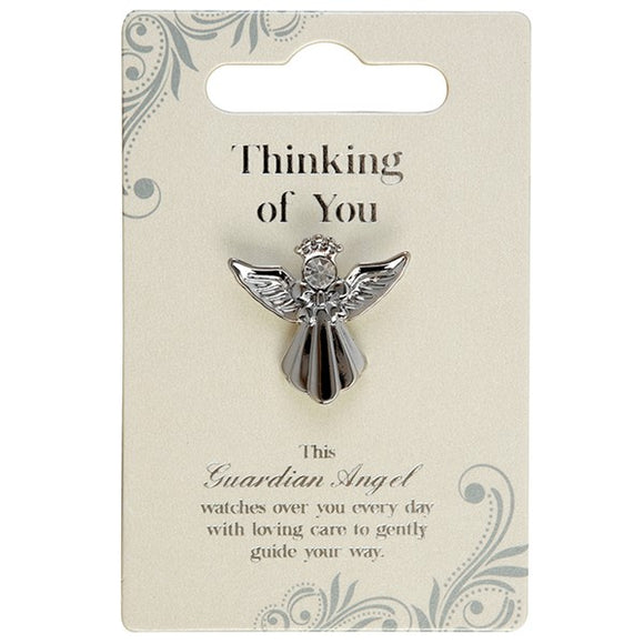 Guardian Angel Pin - Thinking Of You