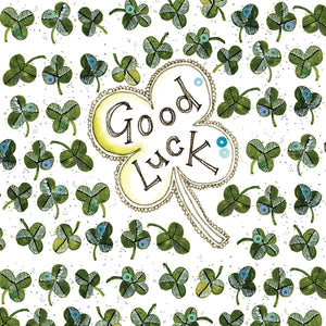 Card: Good Luck - Clover