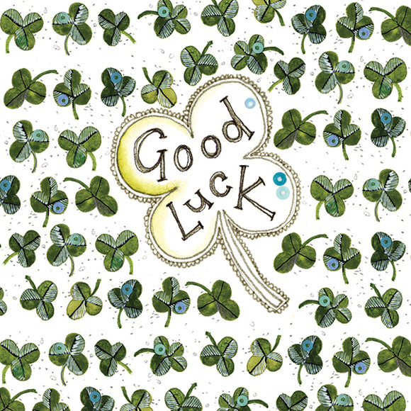 Card: Good Luck - Clover