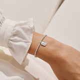 A Little 'You Are All Kinds Of Wonderful' Bracelet In Silver Plating