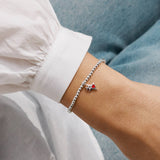 A Little 'New Beginnings And Endless Possibilities' Bracelet In Silver Plating