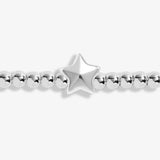 A Wee 'Wish' Bracelet in Silver Plating
