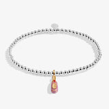 A Little Vibes 'Prosec Ho Ho Ho' Bracelet In Silver And Gold Plating