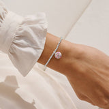 A Little Vibes 'You Don't Look A Day Over Fabulous' Bracelet In Silver Plating