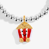 Kids' A Little Jomees 'You're Popping Amazing' Bracelet In Silver and Gold Plating
