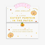 Kids' A Little Jomees 'Cutest Pumpkin In The Patch' Bracelet In Silver and Gold Plating